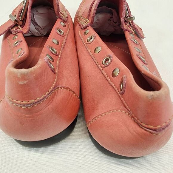 Perlina Pink Studded Women's Slip-On Loafers Size 8 - Picture 6 of 9